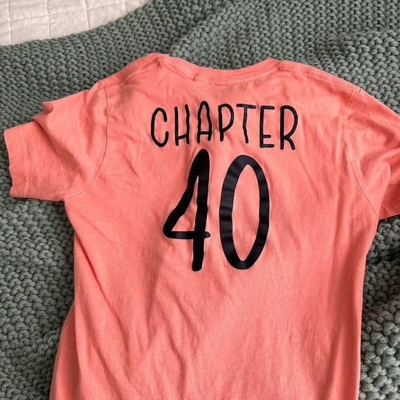 custom “today is my birthday chapter 40” tee - Picture 5 of 6